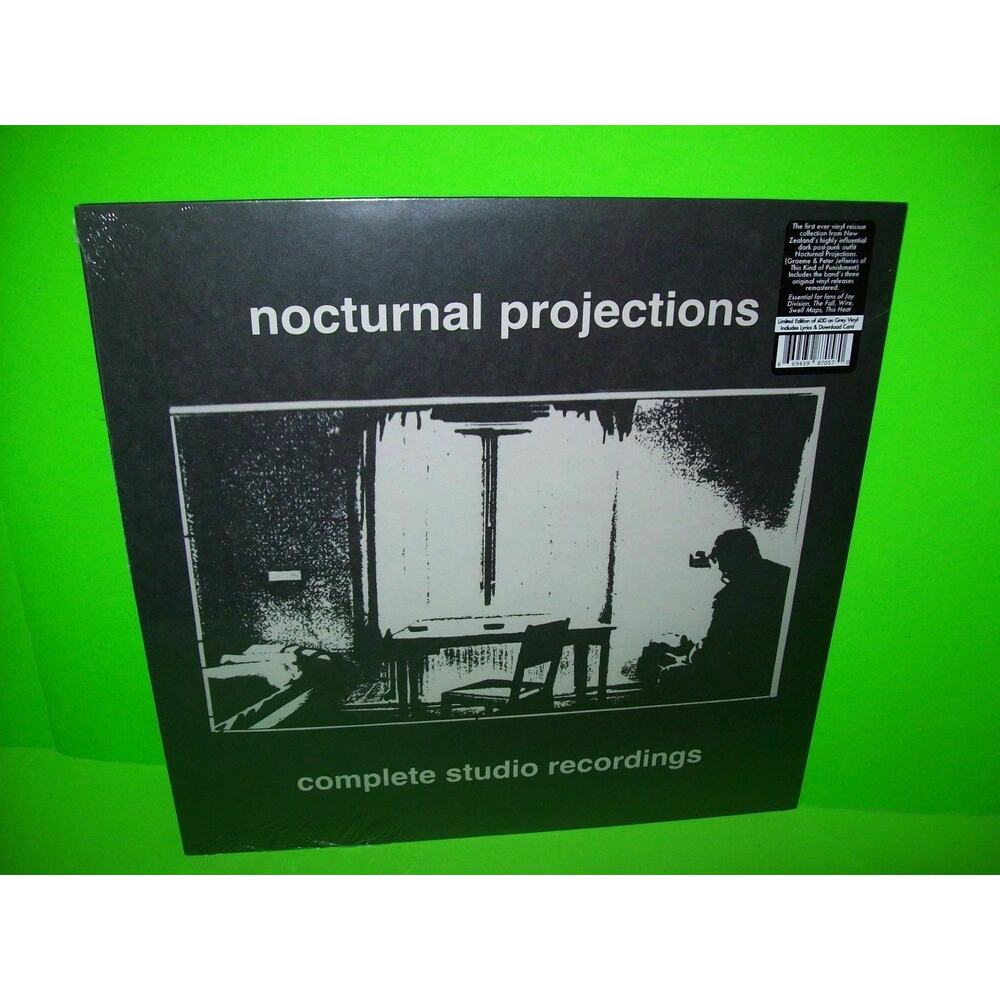 Nocturnal Projections Complete Studio Recordings Vinyl LP Record Post-Punk Goth